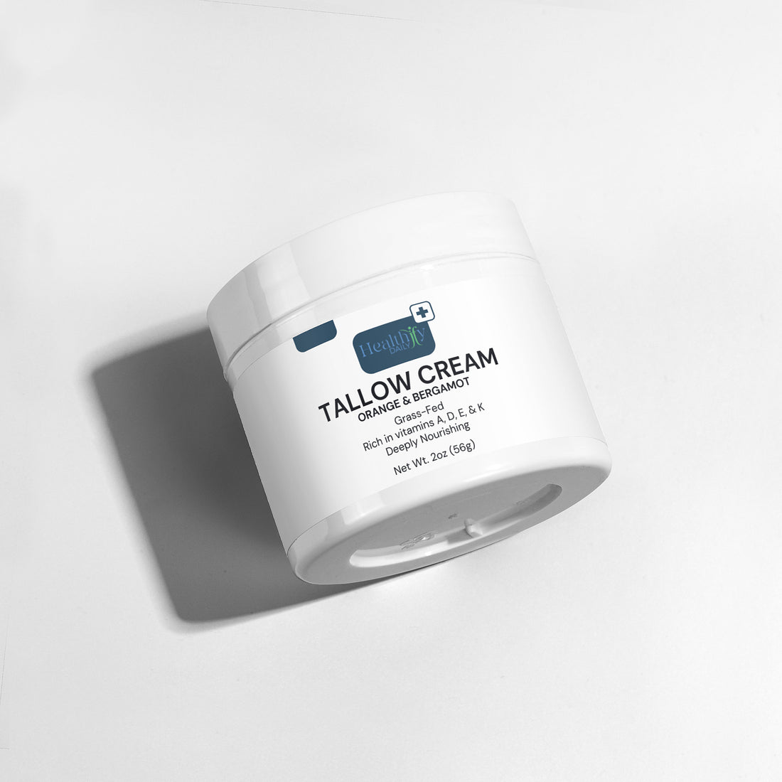Tallow Cream Orange & Bergamot Side Face
