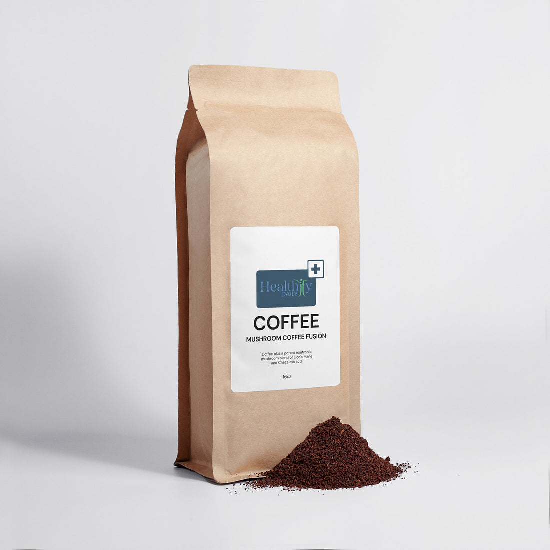 Mushroom Coffee Fusion - Lion’s Mane & Chaga 16oz